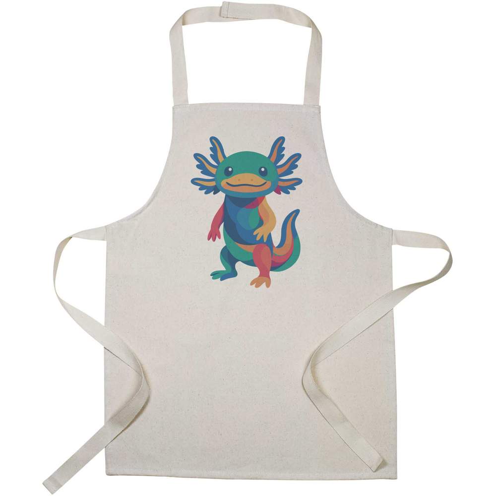 'Colorful Axolotl' Kid’s Cooking Apron (AP00081455)