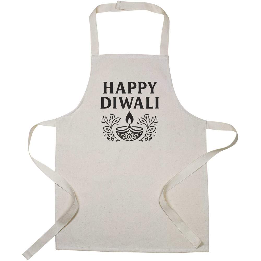 'Happy Diwali Festival Design' Kid’s Cooking Apron (AP00083268)