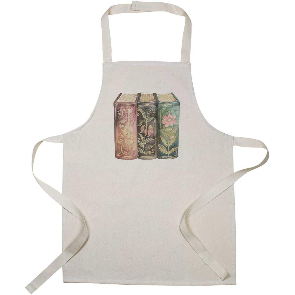 'Vintage Floral Books' Kid’s Cooking Apron (AP00084116)