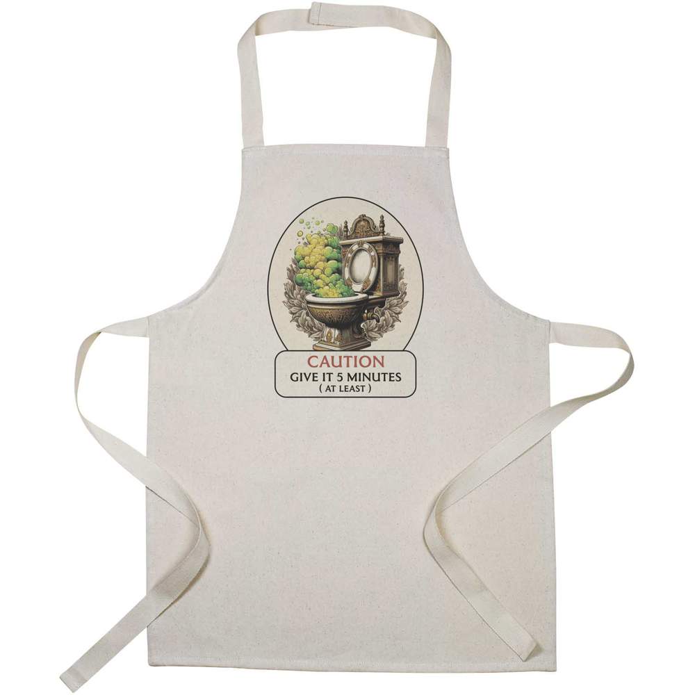 'Funny Smelly Toilet Warning' Kid’s Cooking Apron (AP00084303)