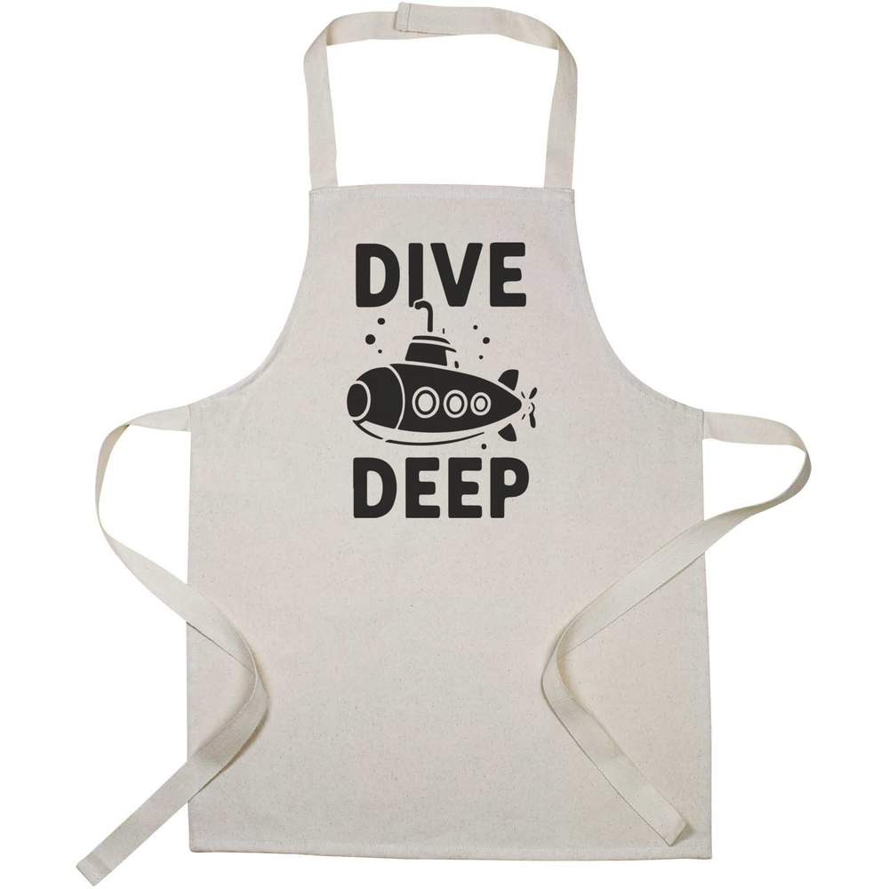 'Underwater Exploration Vessel' Kid’s Cooking Apron (AP00085054)