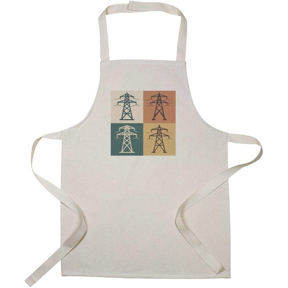 'Power Transmission Structures' Kid’s Cooking Apron (AP00085068)
