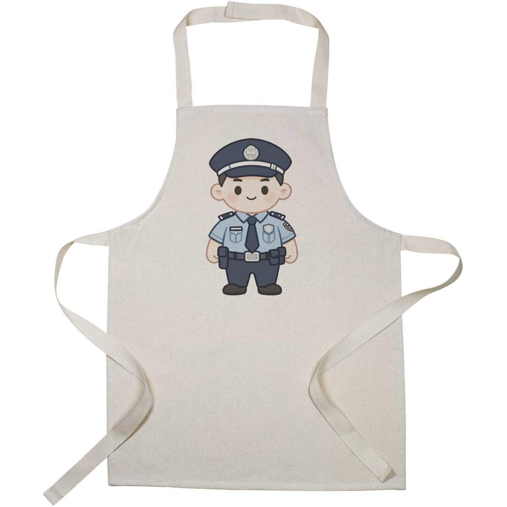 'Chibi Police Officer' Kid’s Cooking Apron (AP00092917)