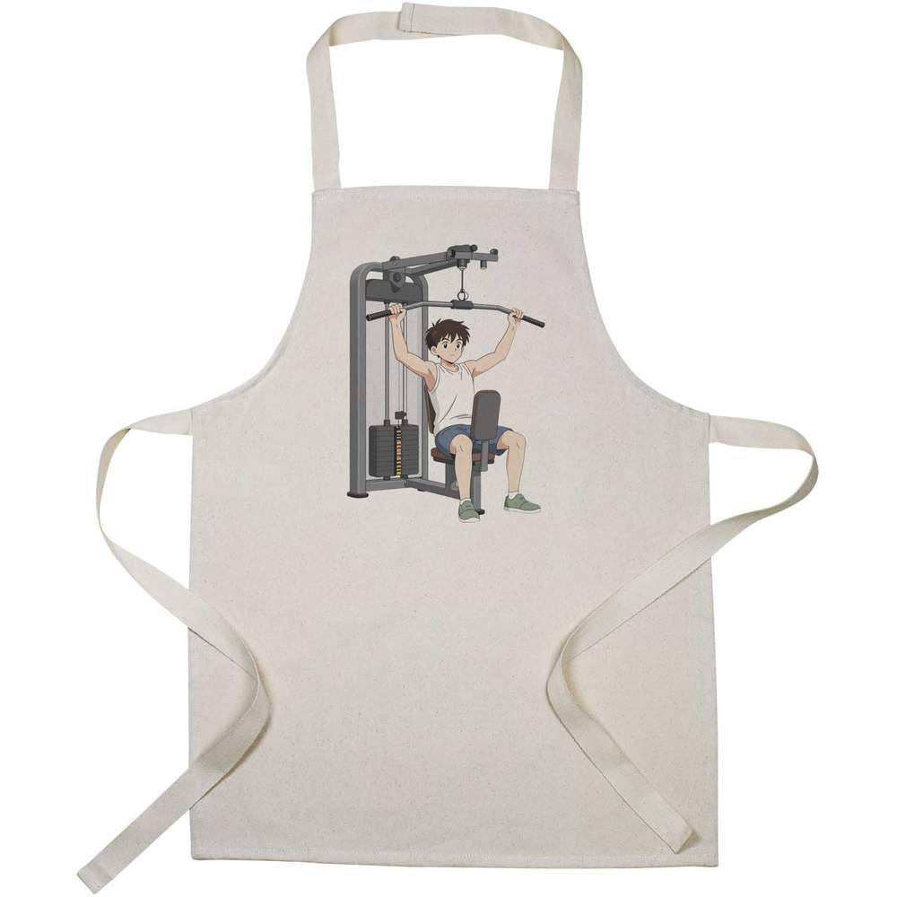 'Lat Pulldown Machine' Kid’s Cooking Apron (AP00094594)