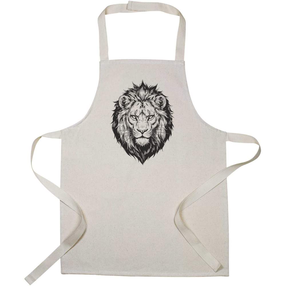 'Majestic Lion Head' Kid’s Cooking Apron (AP00095158)