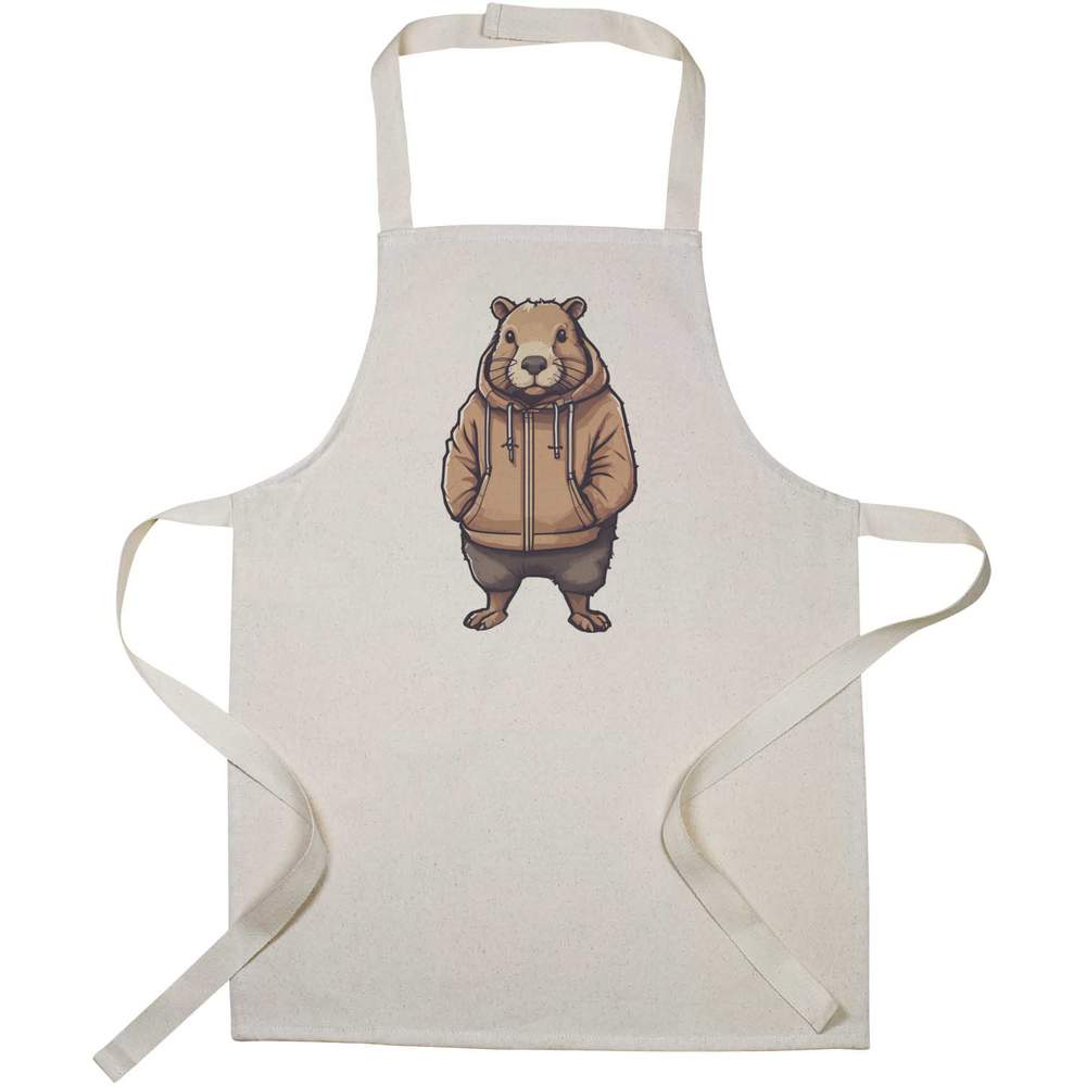 'Capybara wearing Hoodie' Kid’s Cooking Apron (AP00095702)