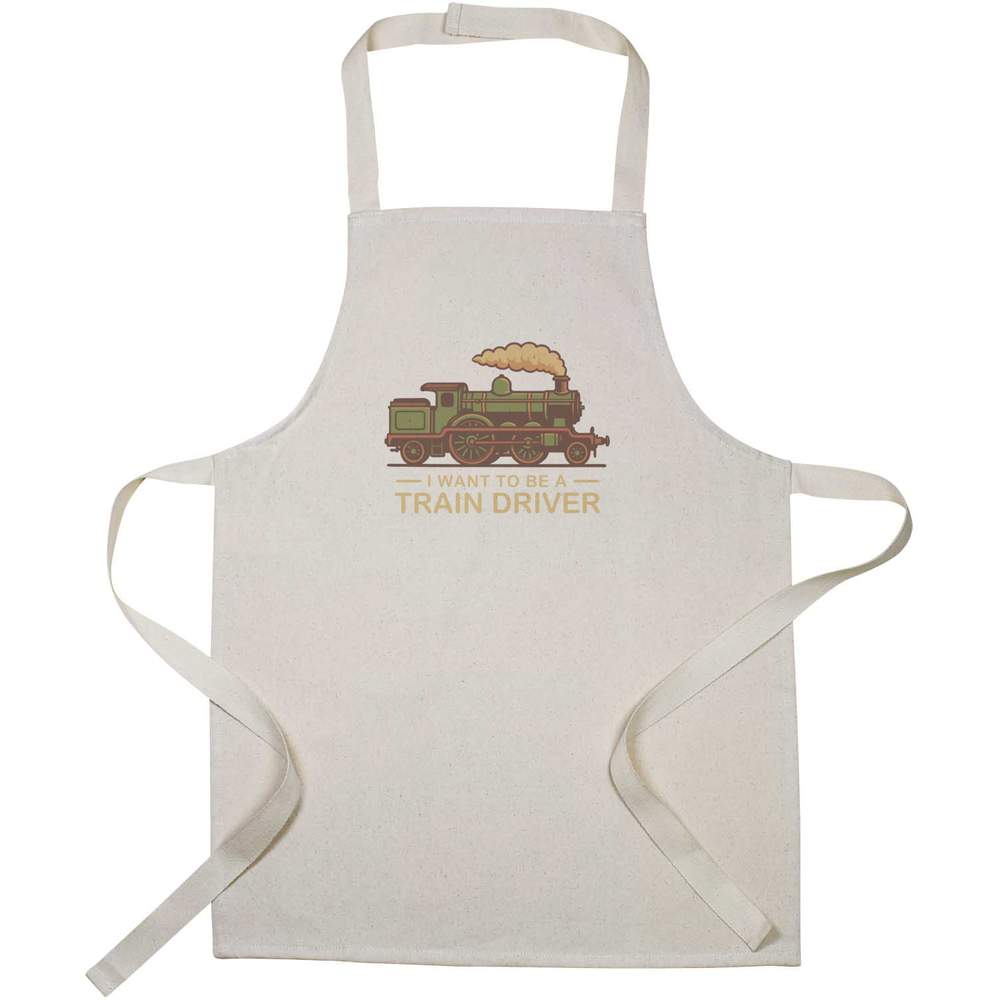 'Aspiring Train Driver' Kid’s Cooking Apron (AP00096953)