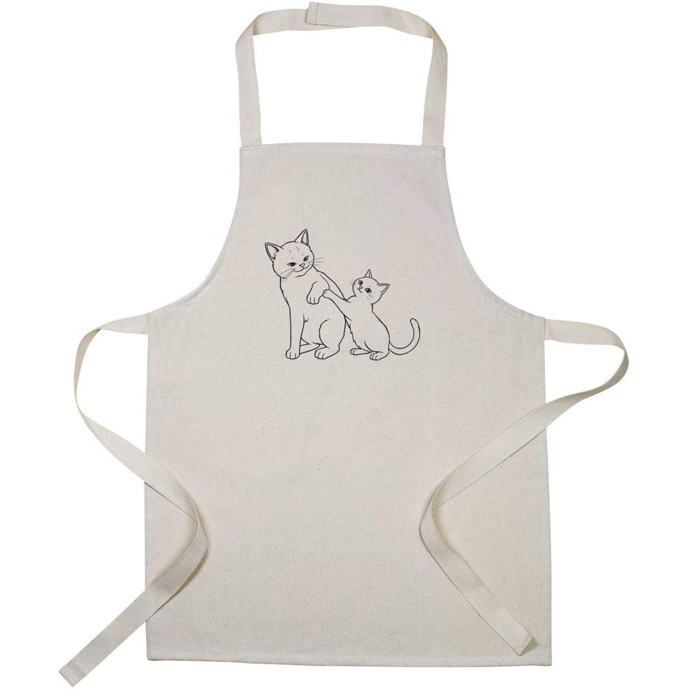 'Two Cats Playing' Kid’s Cooking Apron (AP00097627)