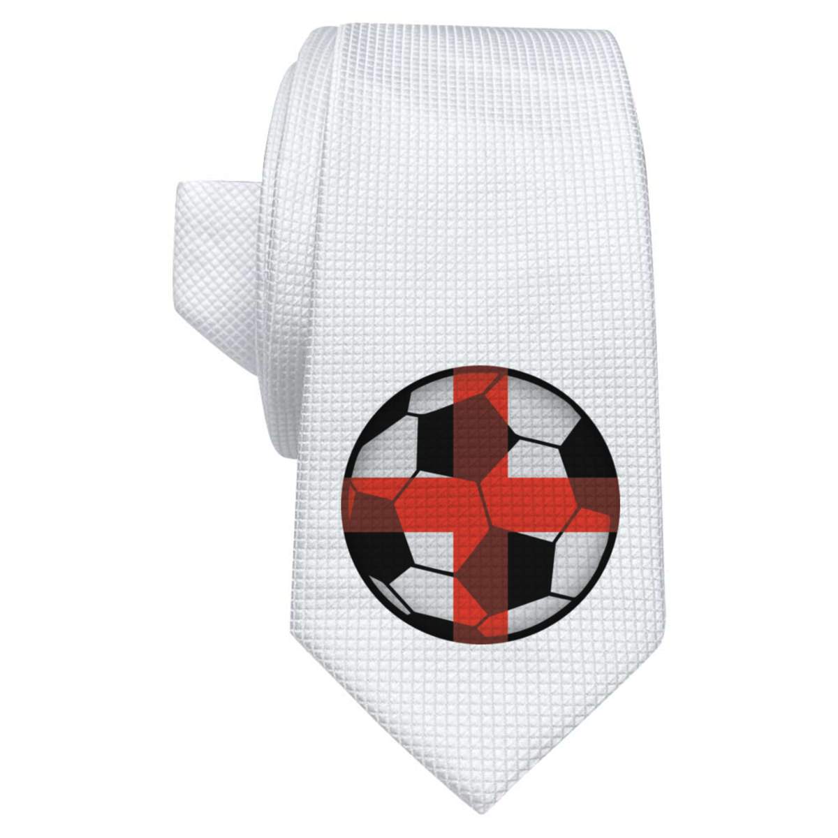 'England Football' White Tie / Necktie with Gift Box (AT00019303)