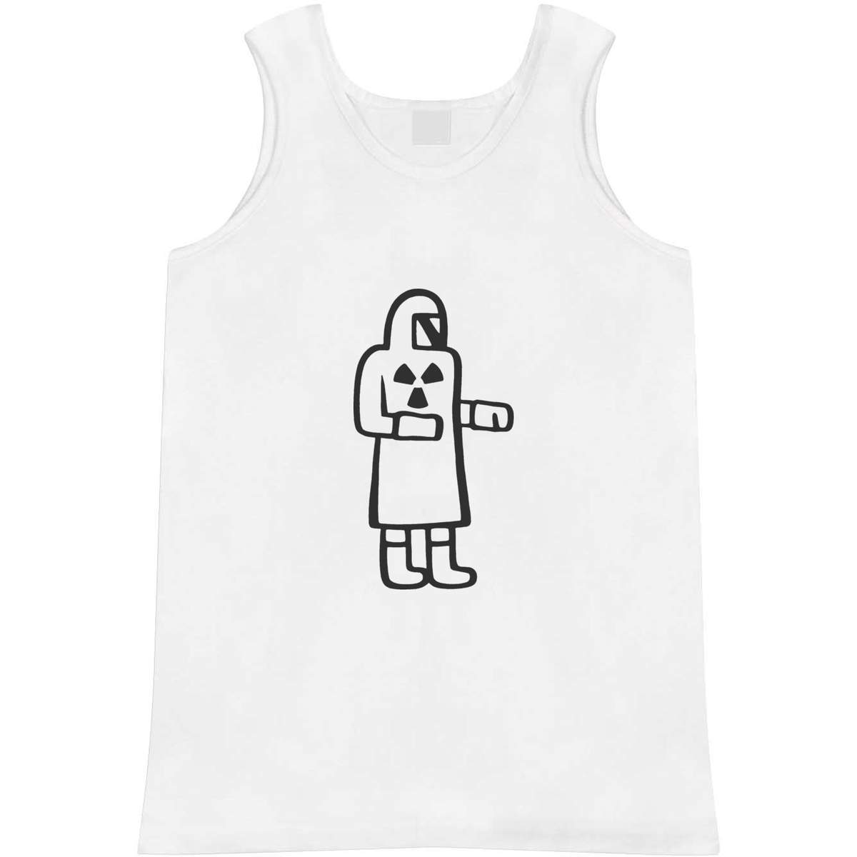 Large 'Radioactive Worker' Adult Vest / Tank Top (AV00006635)