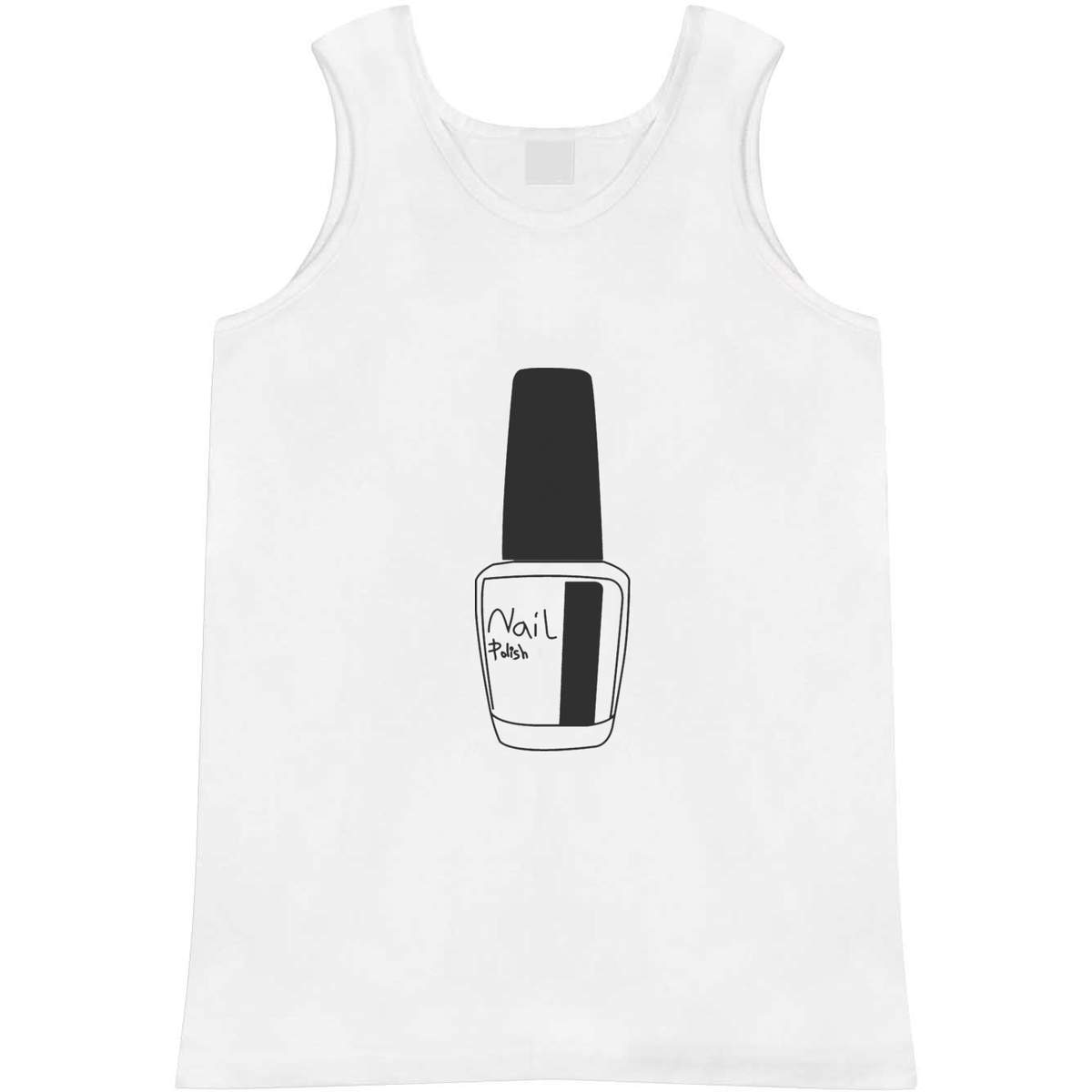 Large 'Nail Polish' Adult Vest / Tank Top (AV00013123)