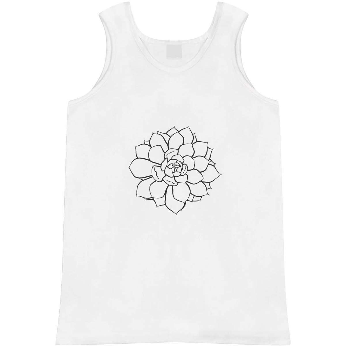 Large 'Succulent Plant' Adult Vest / Tank Top (AV00014783)
