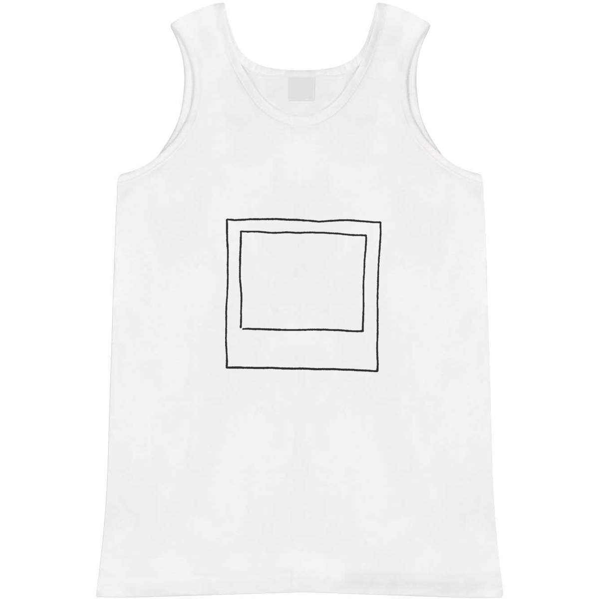 Large 'Empty Photograph' Adult Vest / Tank Top (AV00020271)