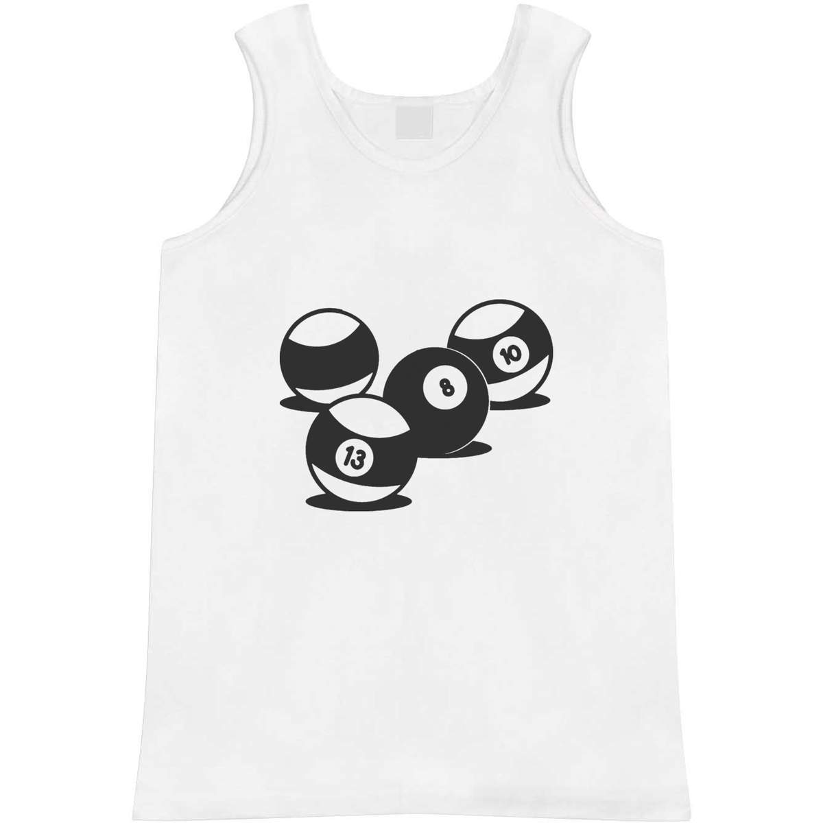 Large 'Pool Balls' Adult Vest / Tank Top (AV00044151)