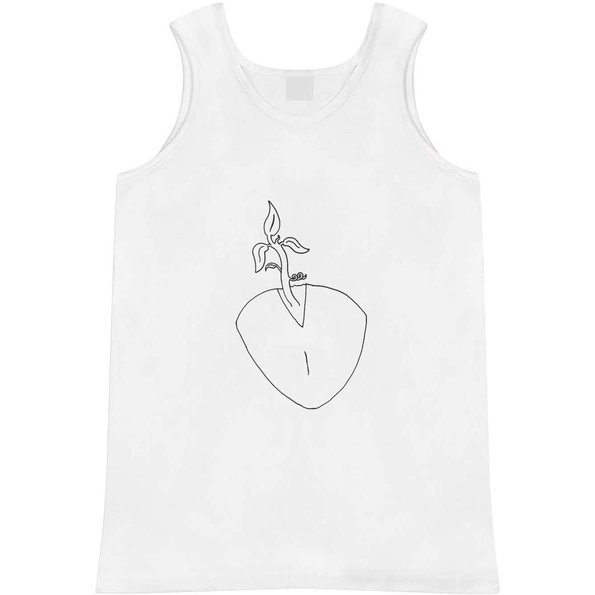 Large 'Sprouting Seed' Adult Vest / Tank Top (AV00054111)