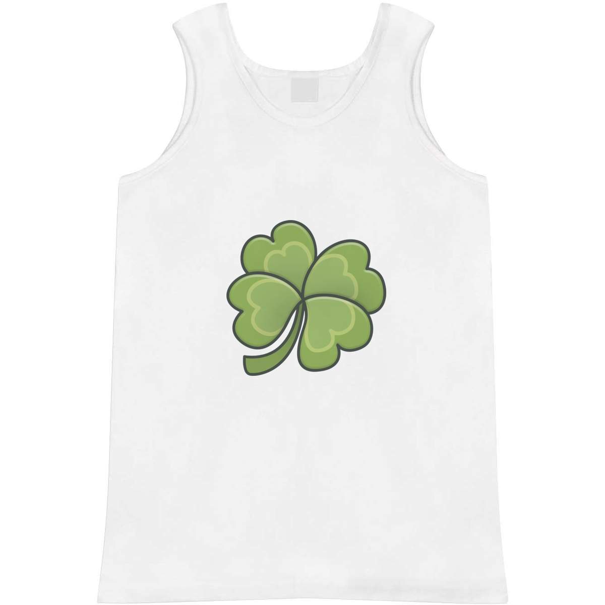 Large 'Lucky Clover' Adult Vest / Tank Top (AV00063511)