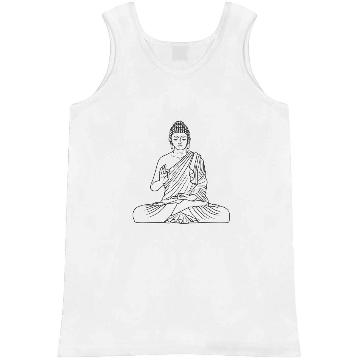 Large 'Buddha Statue' Adult Vest / Tank Top (AV00066343)