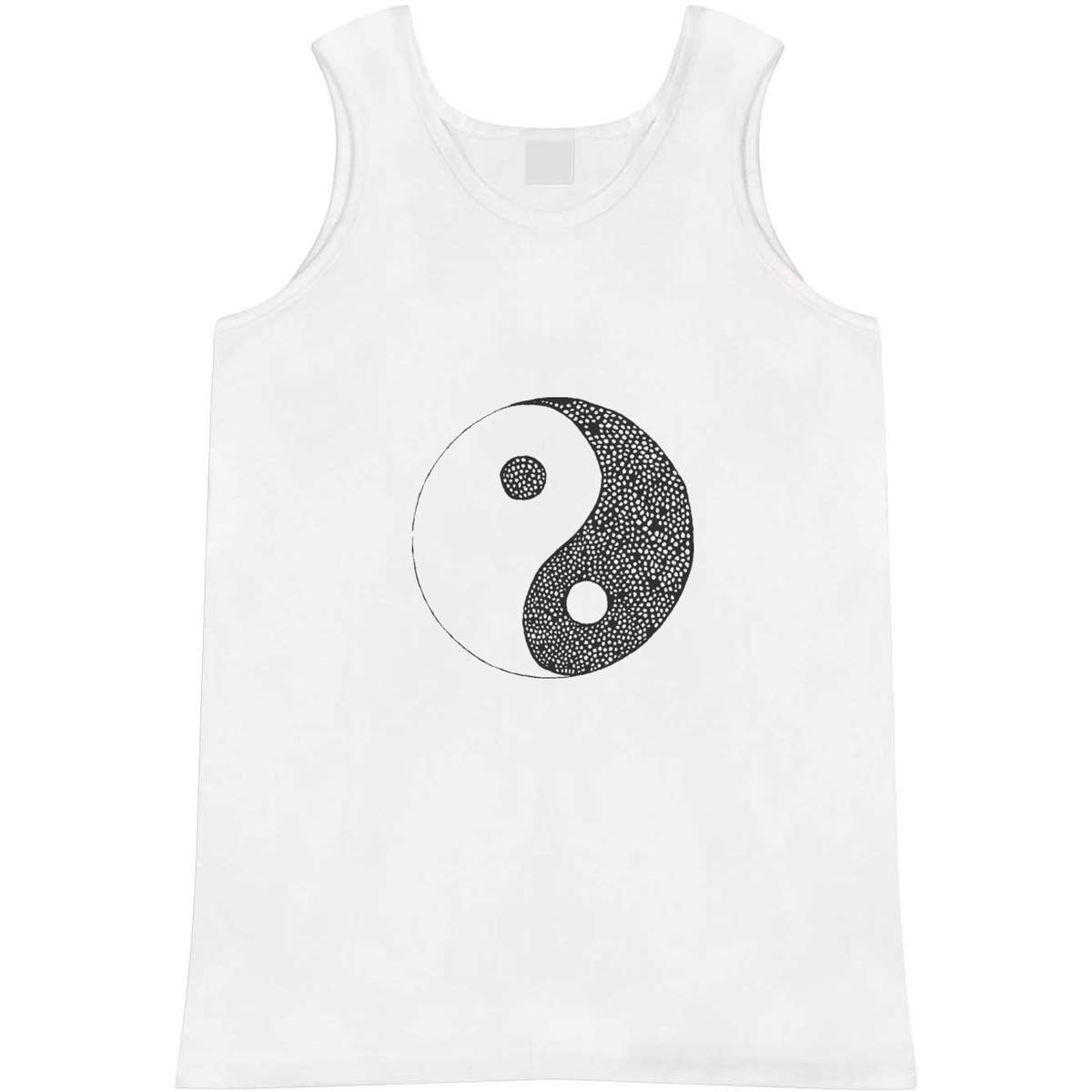 Large 'Yin Yang Symbol' Adult Vest / Tank Top (AV00085325)