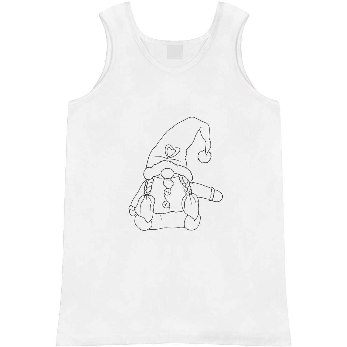 Large 'Girl Gonk' Adult Vest / Tank Top (AV00091907)