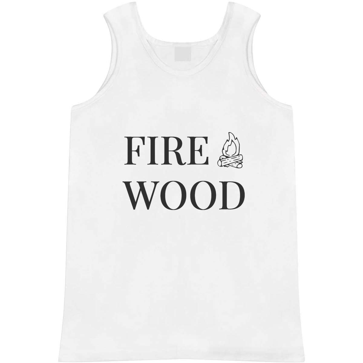 Large 'Firewood' Adult Vest / Tank Top (AV00097819)