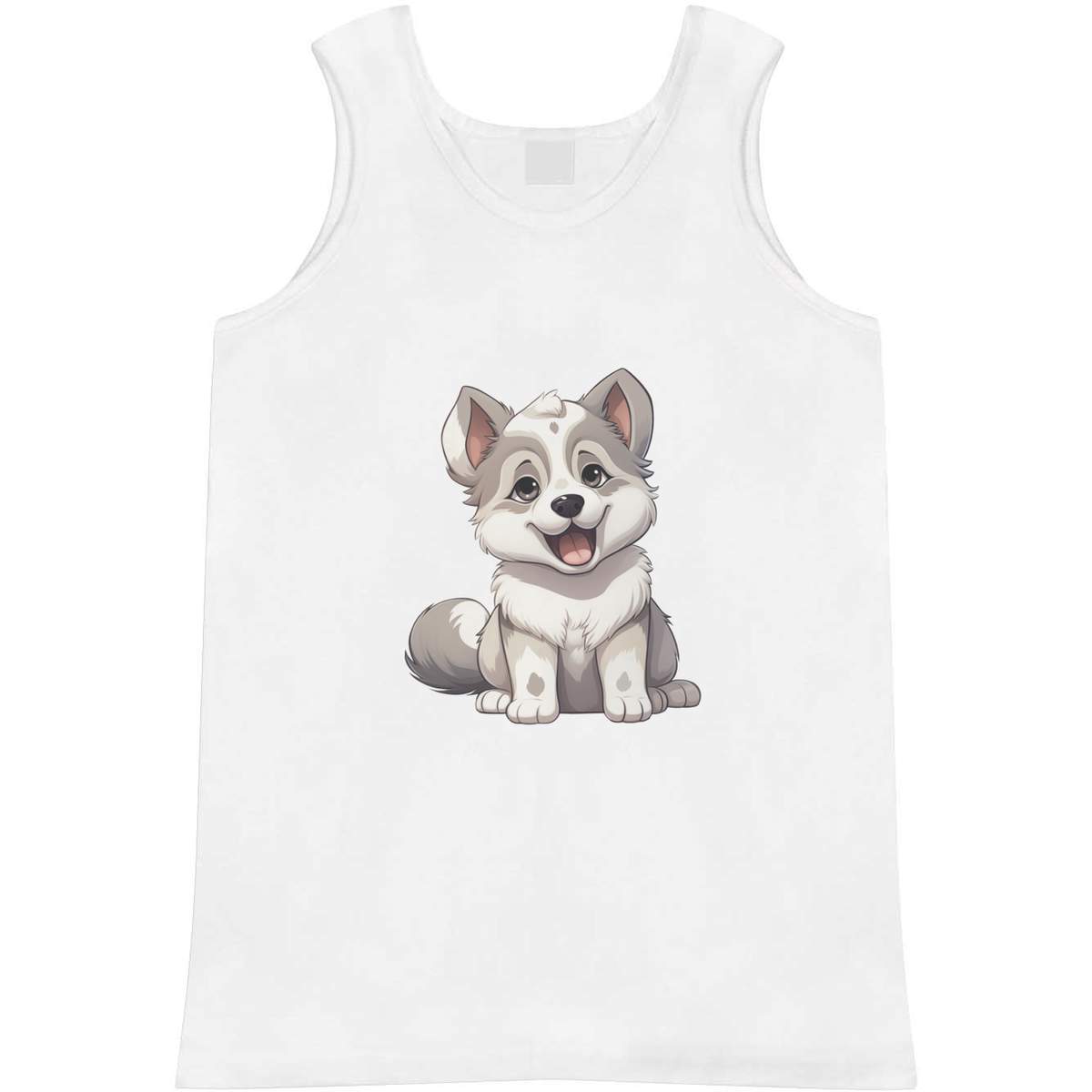 Large 'Alaskan Malamute' Adult Vest / Tank Top (AV00111733)