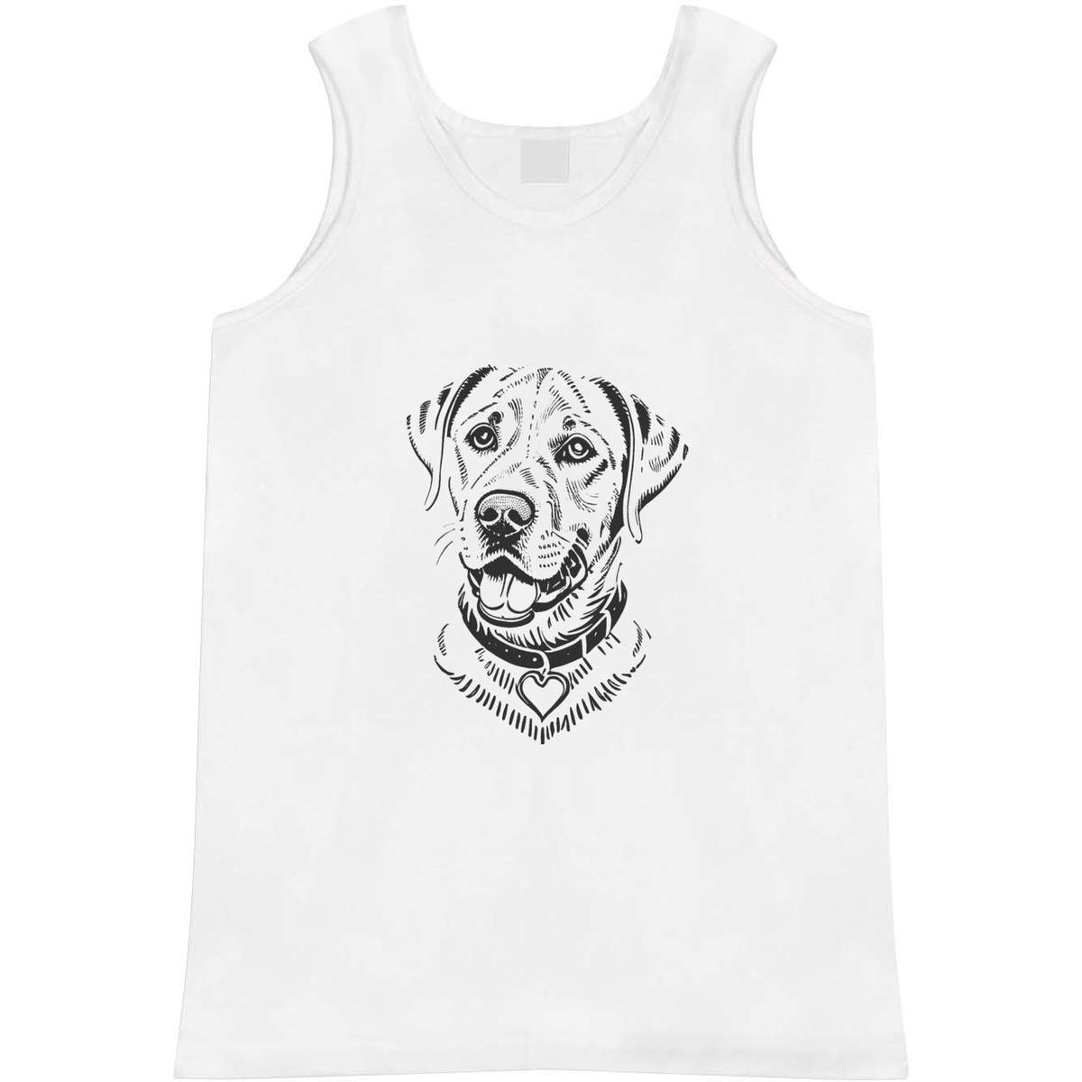 Large 'Labrador Retriever Dog' Adult Vest / Tank Top (AV00116593)