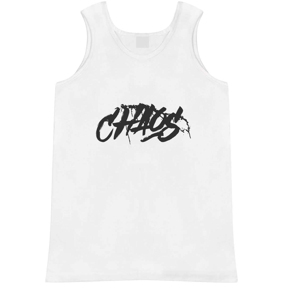 Large 'Chaos Graffiti Art' Adult Vest / Tank Top (AV00118069)
