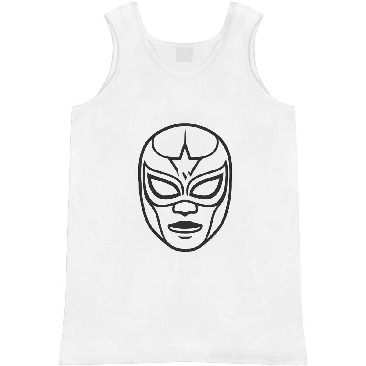 Large 'Lucha Libre Mask' Adult Vest / Tank Top (AV00118849)