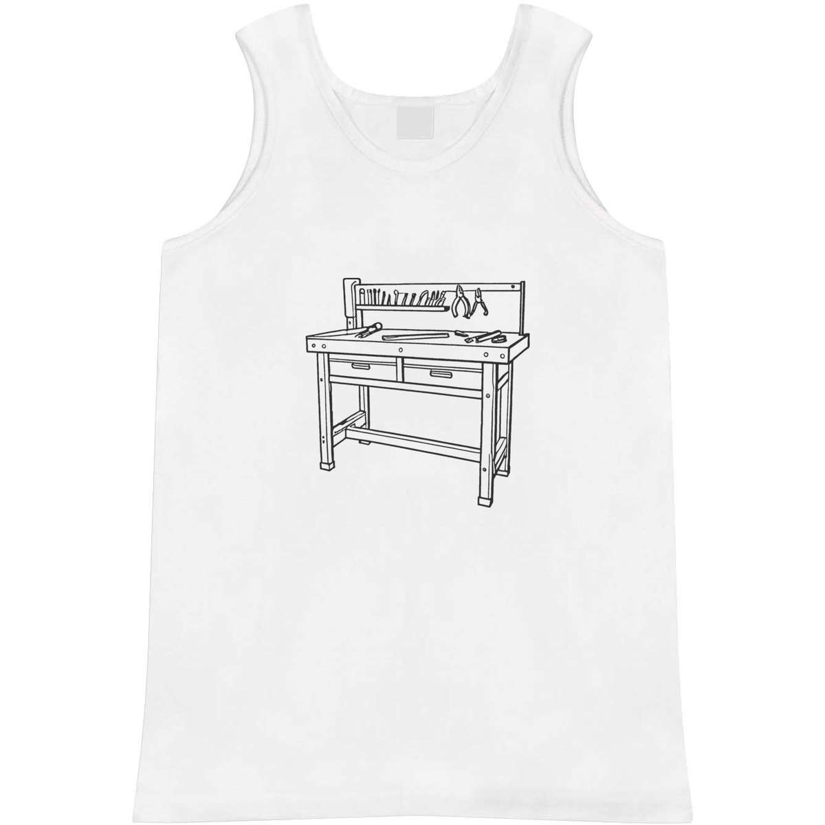 Large 'Tools Workbench' Adult Vest / Tank Top (AV00119689)