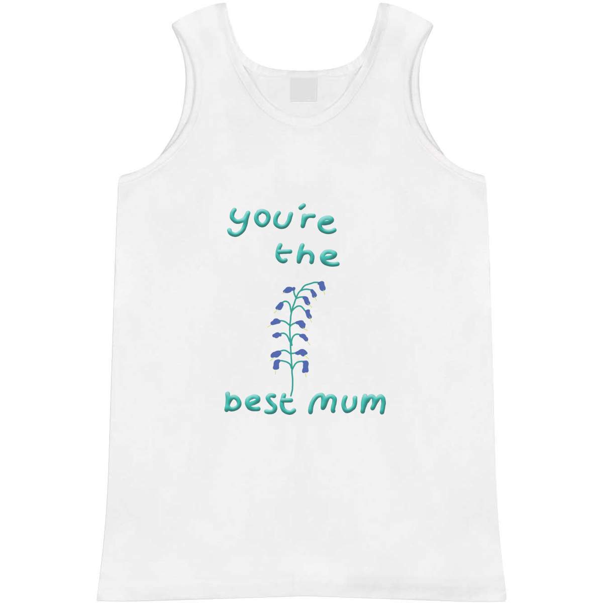 Large 'You're The Best Mum' Adult Vest / Tank Top (AV00119849)