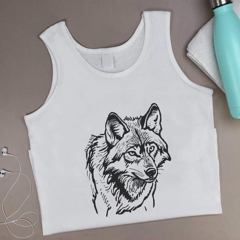 'Mexican Wolf' Adult Vest / Tank Top (AV046093) - Imagen 8 de 10