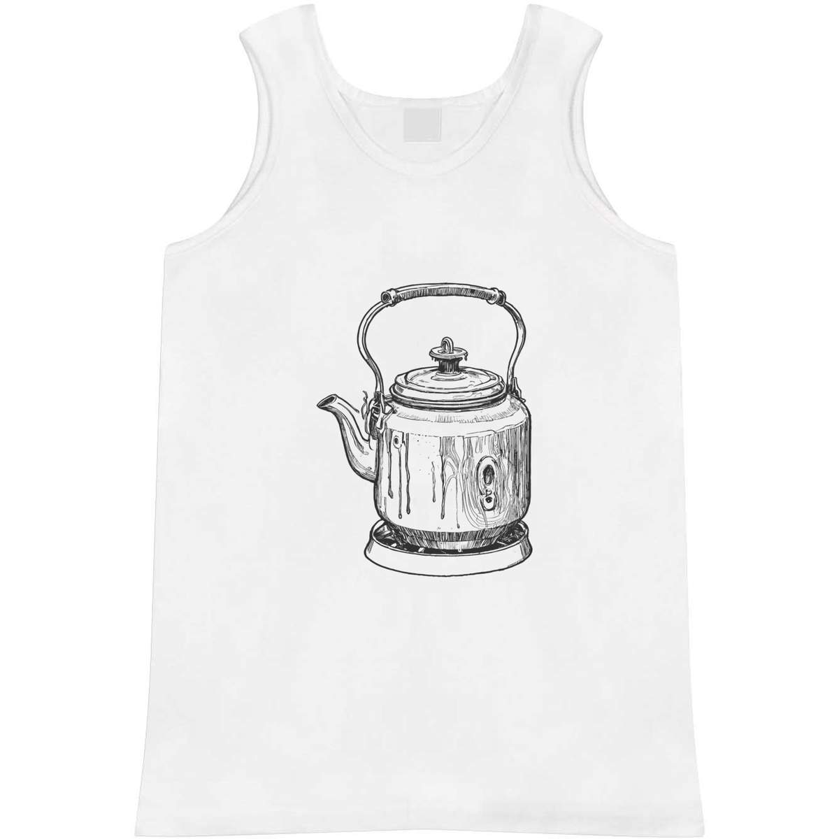 Large 'Stove Top Kettle' Adult Vest / Tank Top (AV00124941)