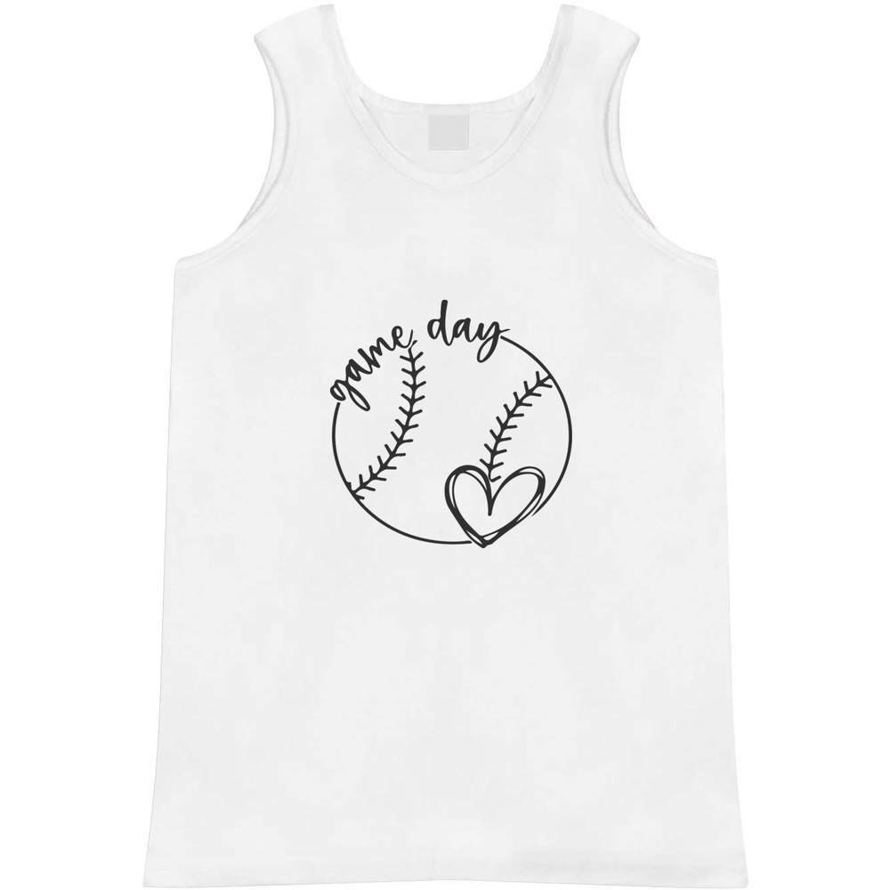 'Baseball Game Day' Adult Vest / Tank Top (AV046613) - Bild 7 von 10