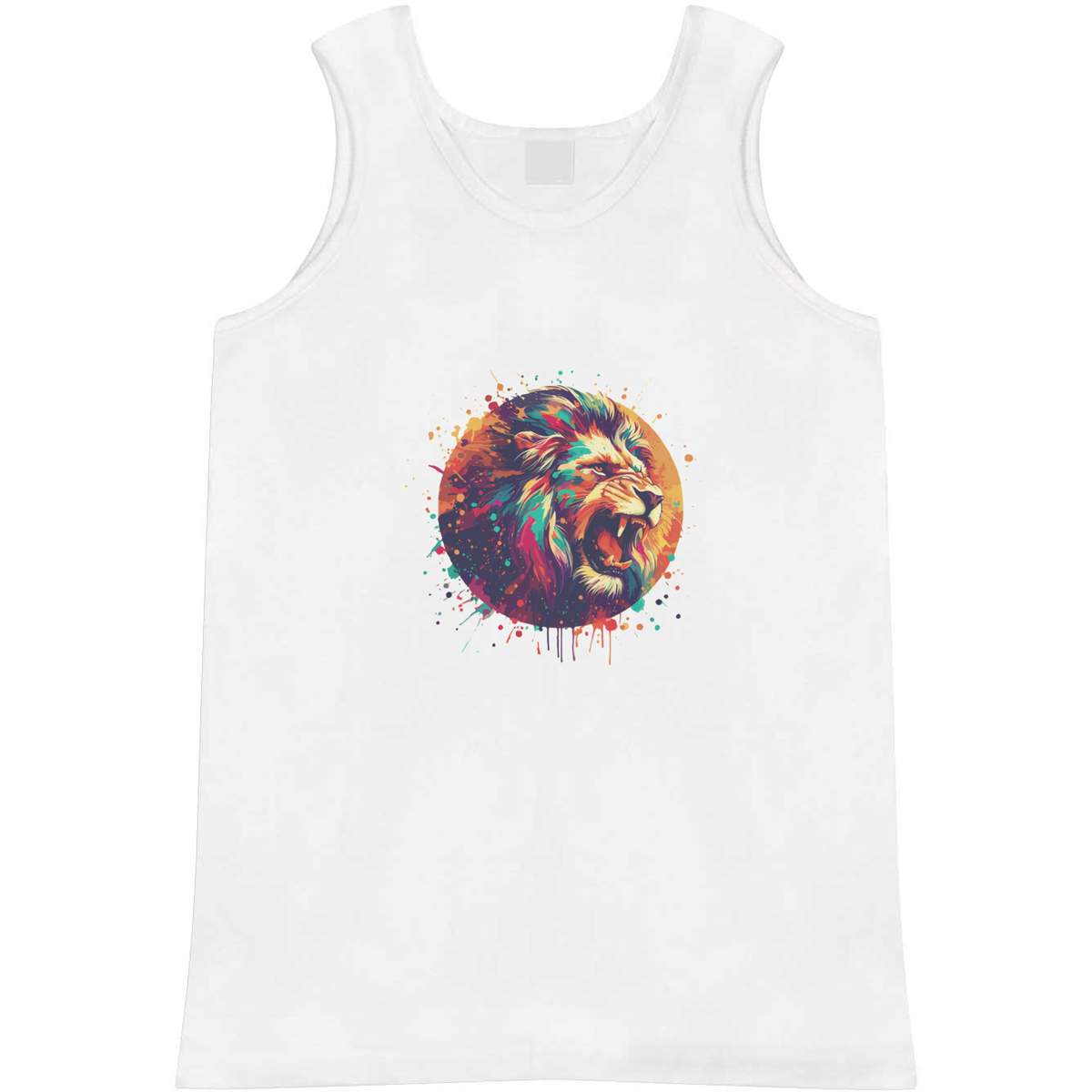 Large 'Roaring Lion' Adult Vest / Tank Top (AV00128249)