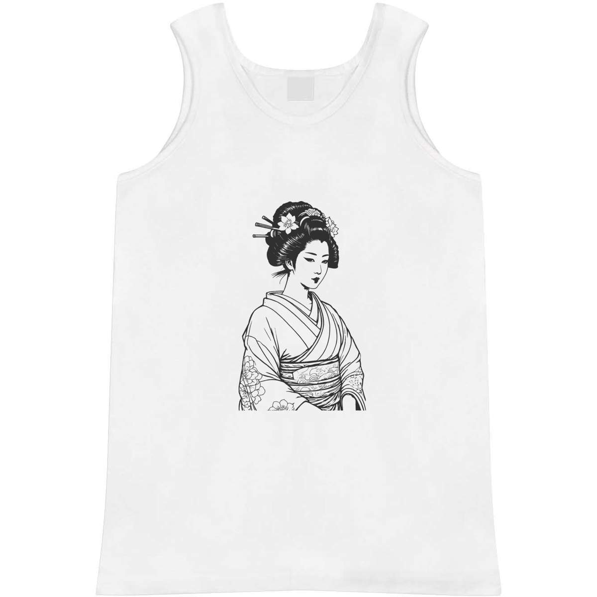 Large 'Geisha' Adult Vest / Tank Top (AV00129161)