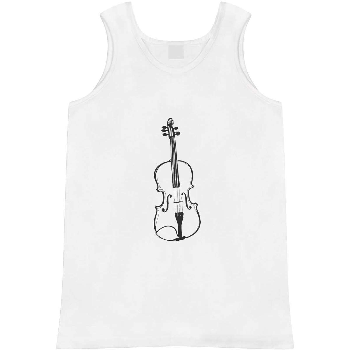 Large 'Classical Violin ' Adult Vest / Tank Top (AV00130441)