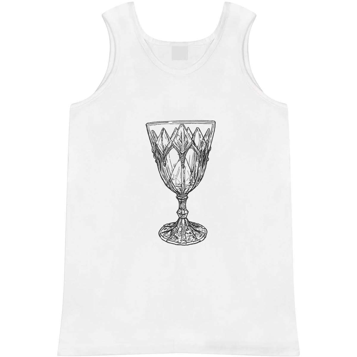 Large 'Crystal Goblet' Adult Vest / Tank Top (AV00130481)