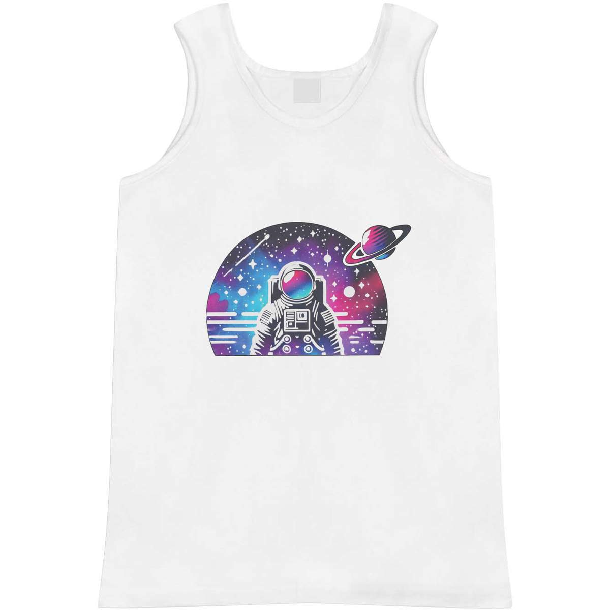 Large 'Space Astronaut' Adult Vest / Tank Top (AV00134337)