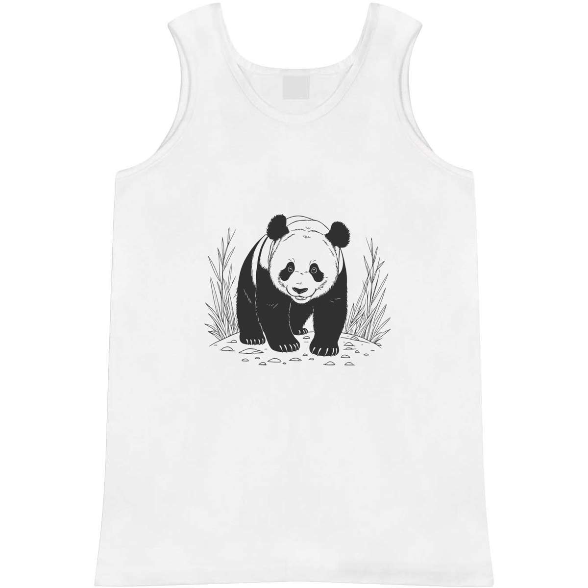 Large 'Giant Panda' Adult Vest / Tank Top (AV00137877)