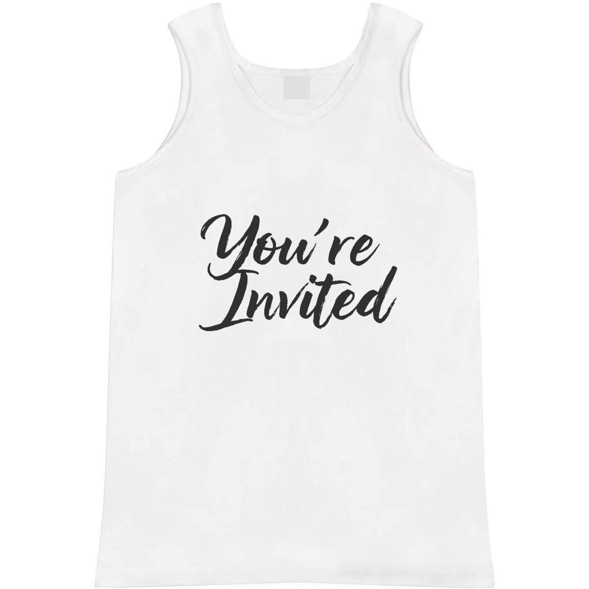 Large 'You're Invited' Adult Vest / Tank Top (AV00141441)