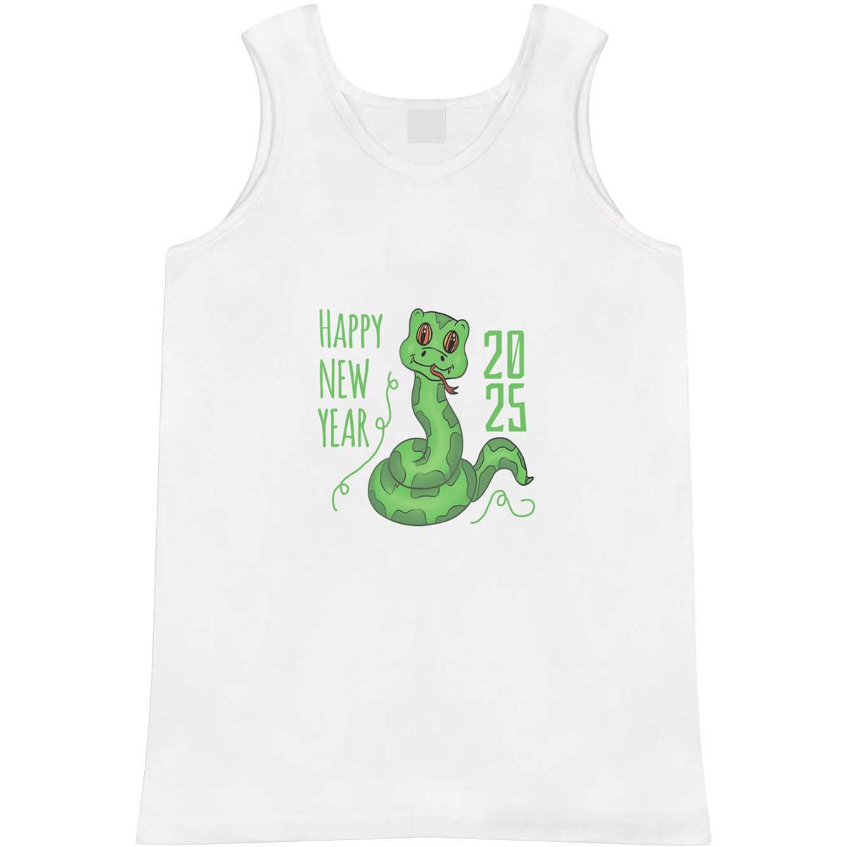 Large 'Happy New Year 2025' Adult Vest / Tank Top (AV00142277)