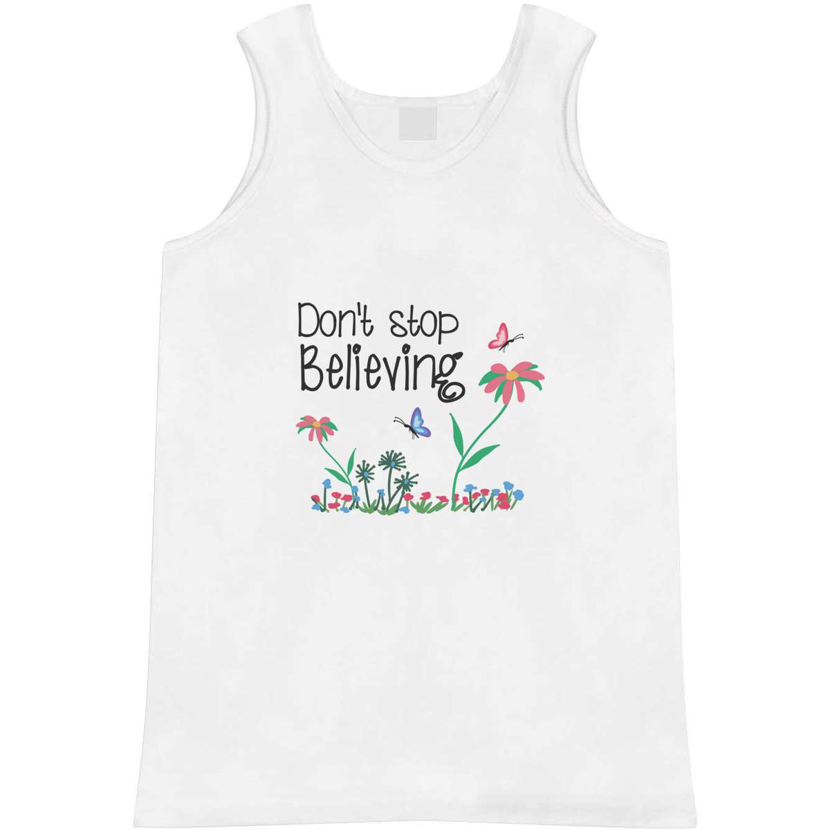 Large 'Don't Stop Believing' Adult Vest / Tank Top (AV00148765)