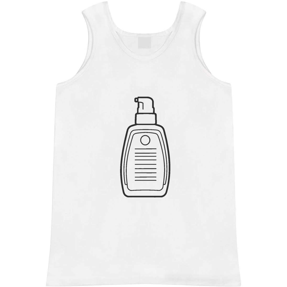 Large 'Suncream Bottle' Adult Vest / Tank Top (AV00176345)
