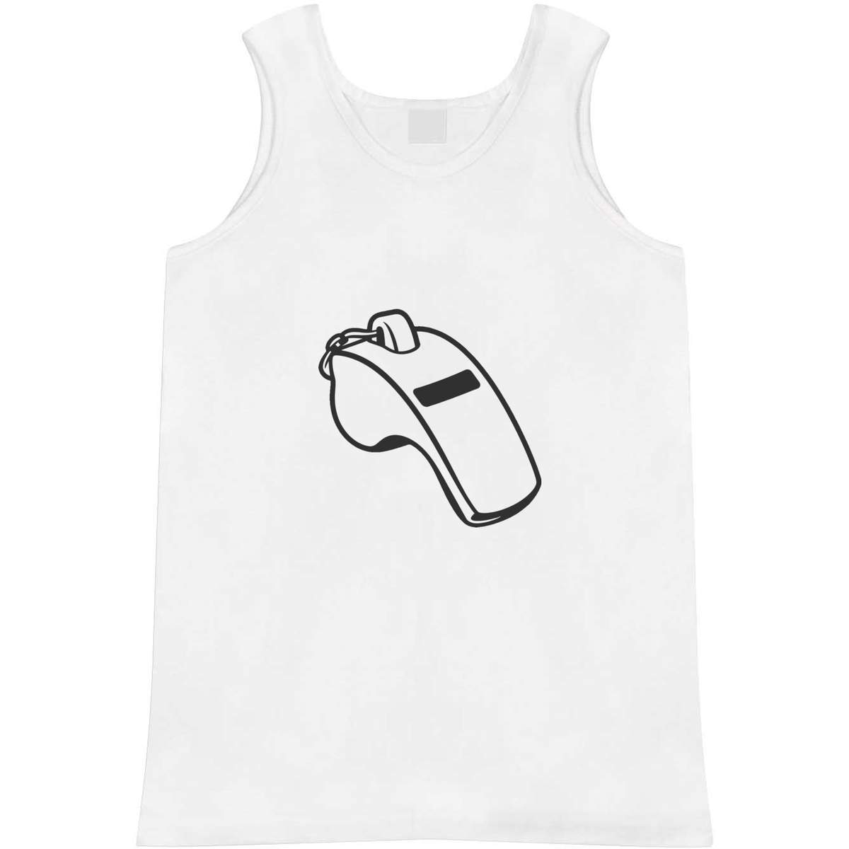 Large 'Referee Whistle' Adult Vest / Tank Top (AV00181561)