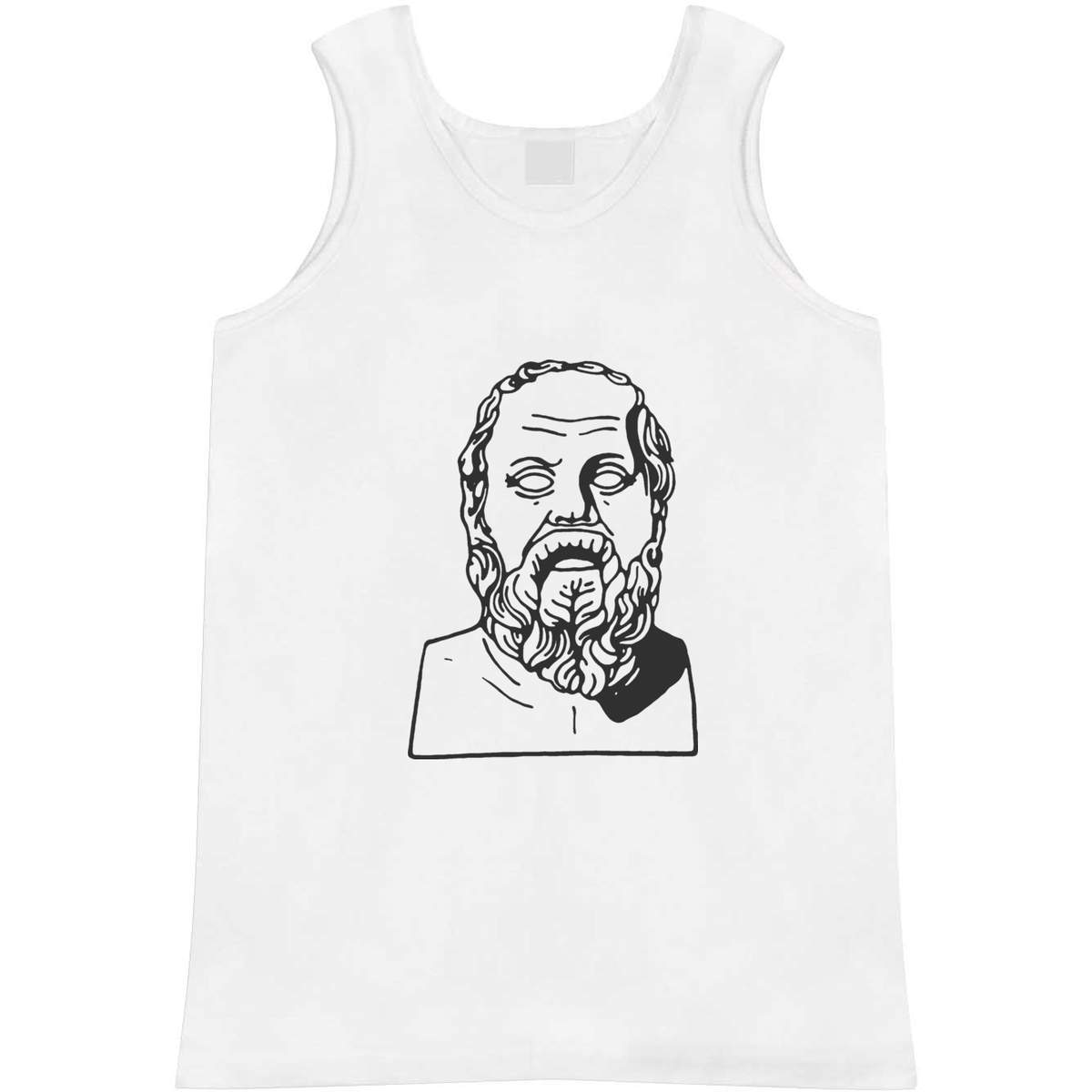 Medium 'Socrates Portrait' Adult Vest / Tank Top (AV00004522)
