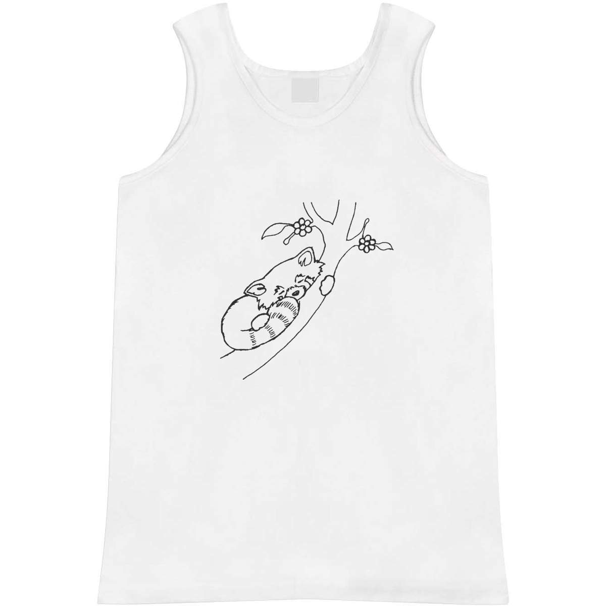 Medium 'Red Panda' Adult Vest / Tank Top (AV00026882)