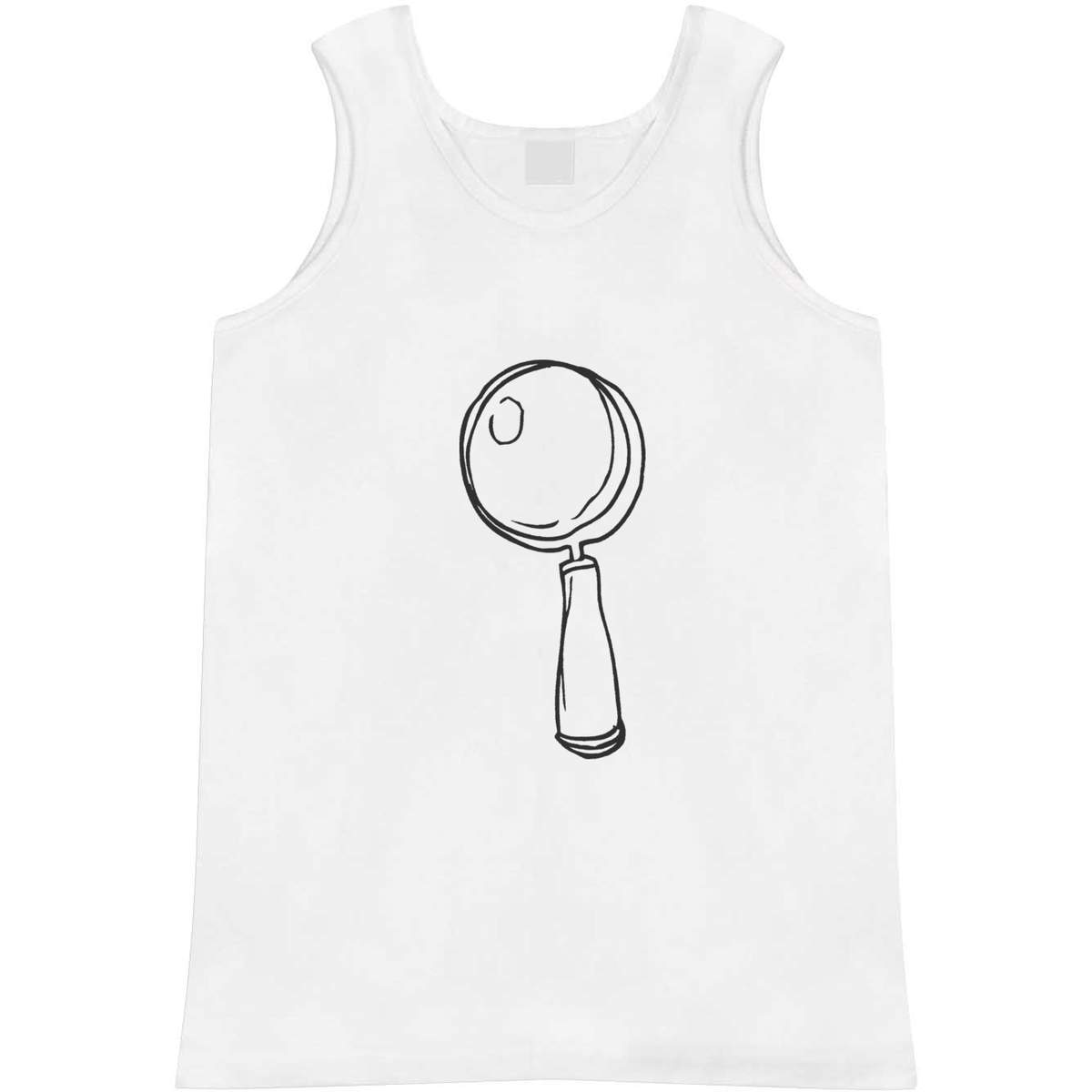 Medium 'Magnifying Glass' Adult Vest / Tank Top (AV00034066)