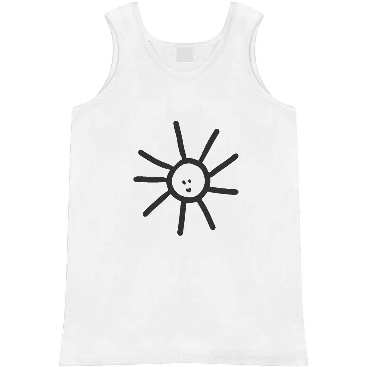 Medium 'Sunshine' Adult Vest / Tank Top (AV00040430)