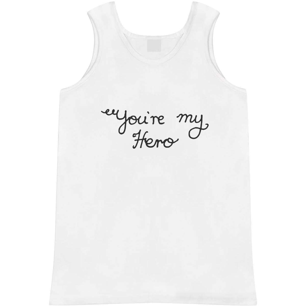Medium 'You're My Hero' Adult Vest / Tank Top (AV00048538)