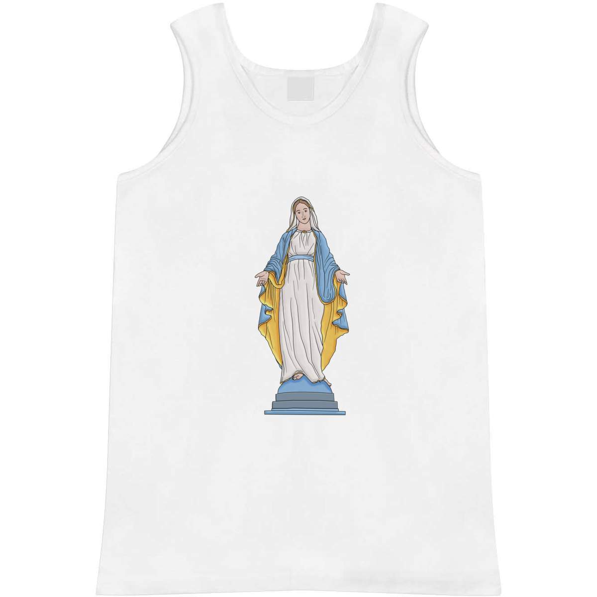 Medium 'Virgin Mary' Adult Vest / Tank Top (AV00064566)